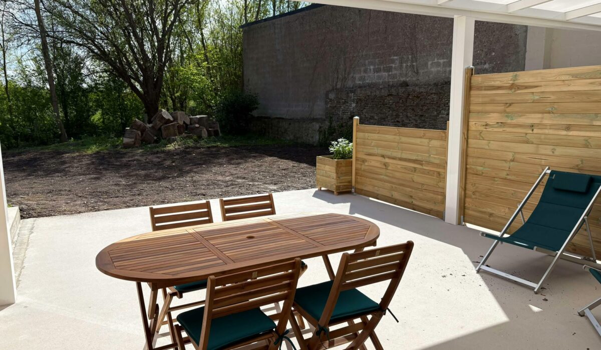 terrasse gite Paul