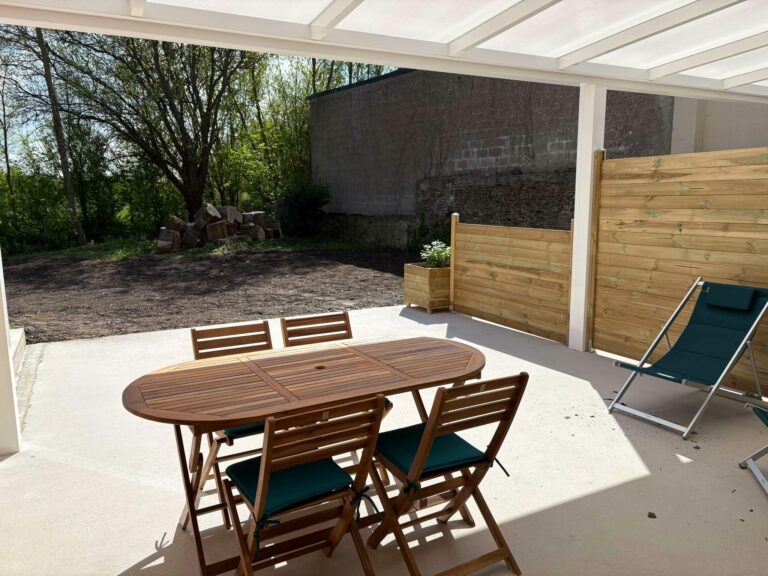 terrasse gite Paul